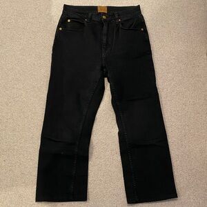 Jamie Haller Black Jeans, sz 27 (hemmed)